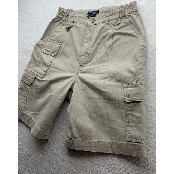 5.11 Tactical Cargo Shorts Mens 30x9 Utility Carpenter Military Operator Khaki - Picture 2 of 16